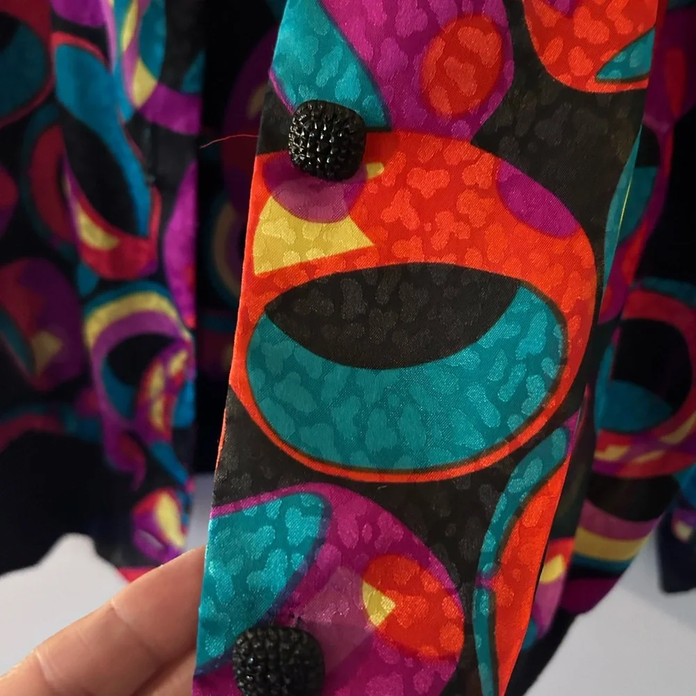 Tops n Tops • MultiColored Top • sz 10 • - Picture 3 of 8